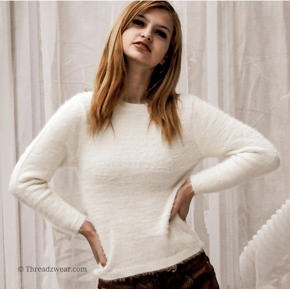 SOLD OUT 13294 Fuzzy Sweater - Picture 2 of 4